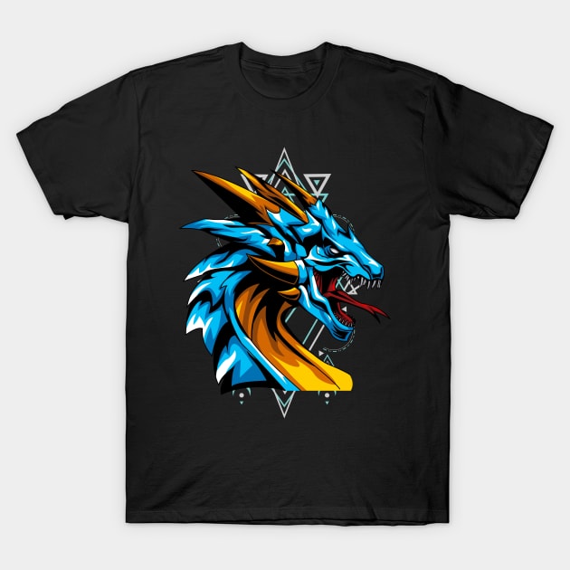 dragon angry T-Shirt by SHINIGAMII